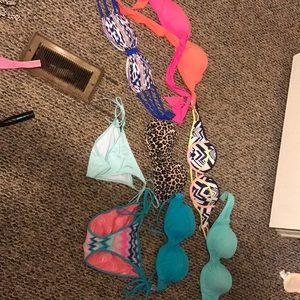 Strapless bathing suits